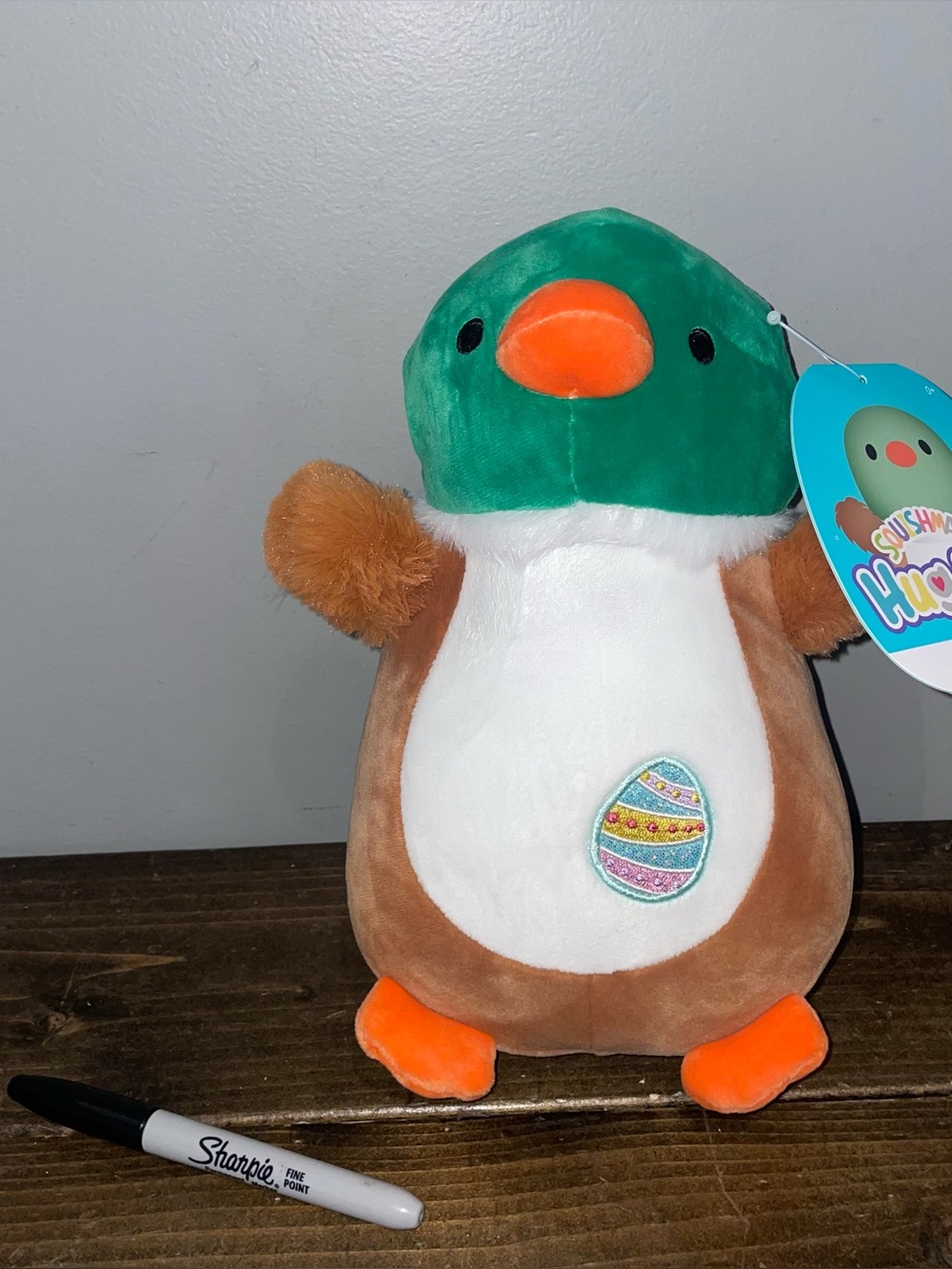 Squishmallow Medium sized duck tags still attached